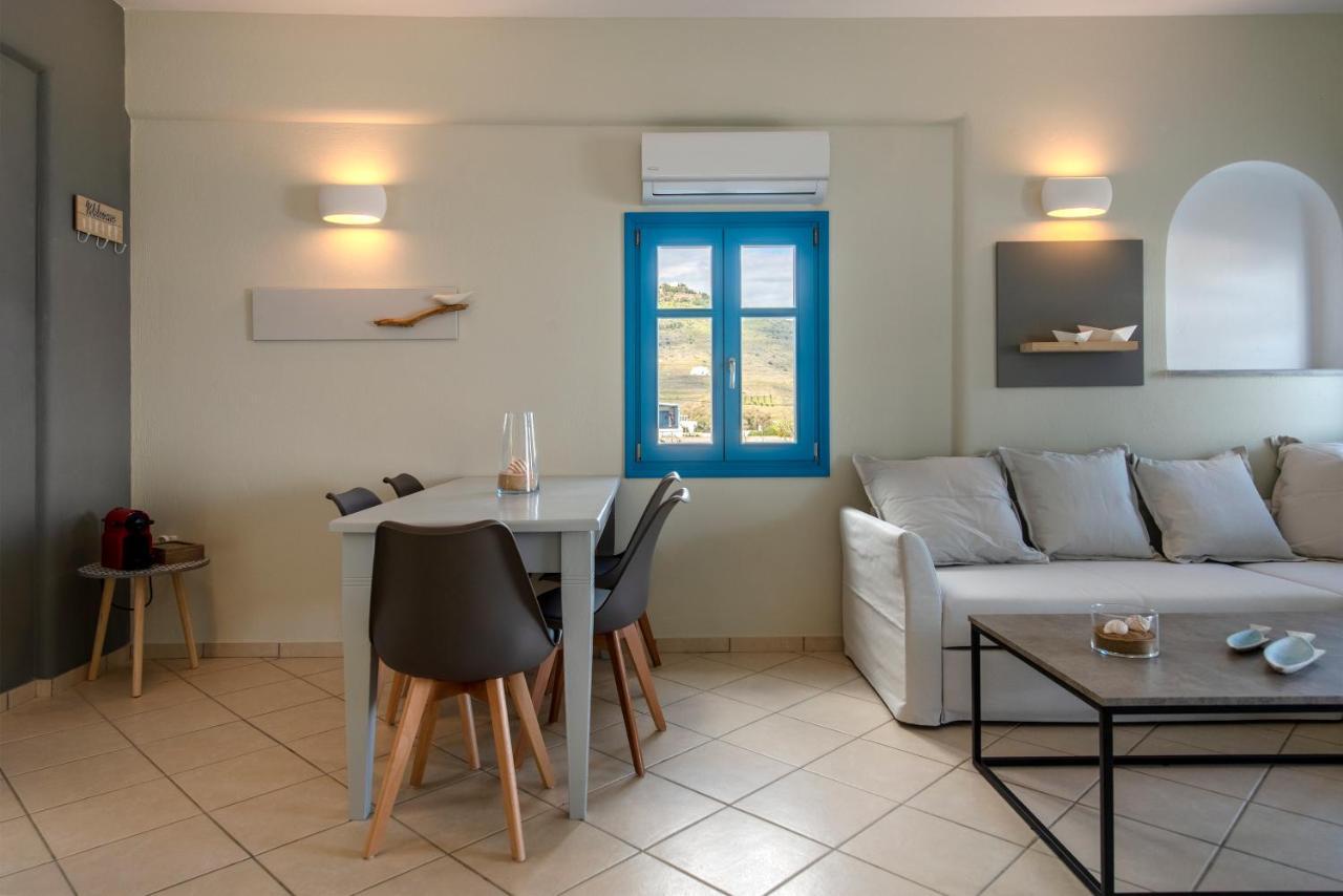 Splash With Amazing Sea Views In Piso Livadi Bagian luar foto
