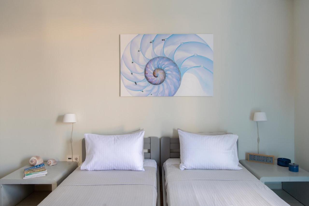 Splash With Amazing Sea Views In Piso Livadi Bagian luar foto