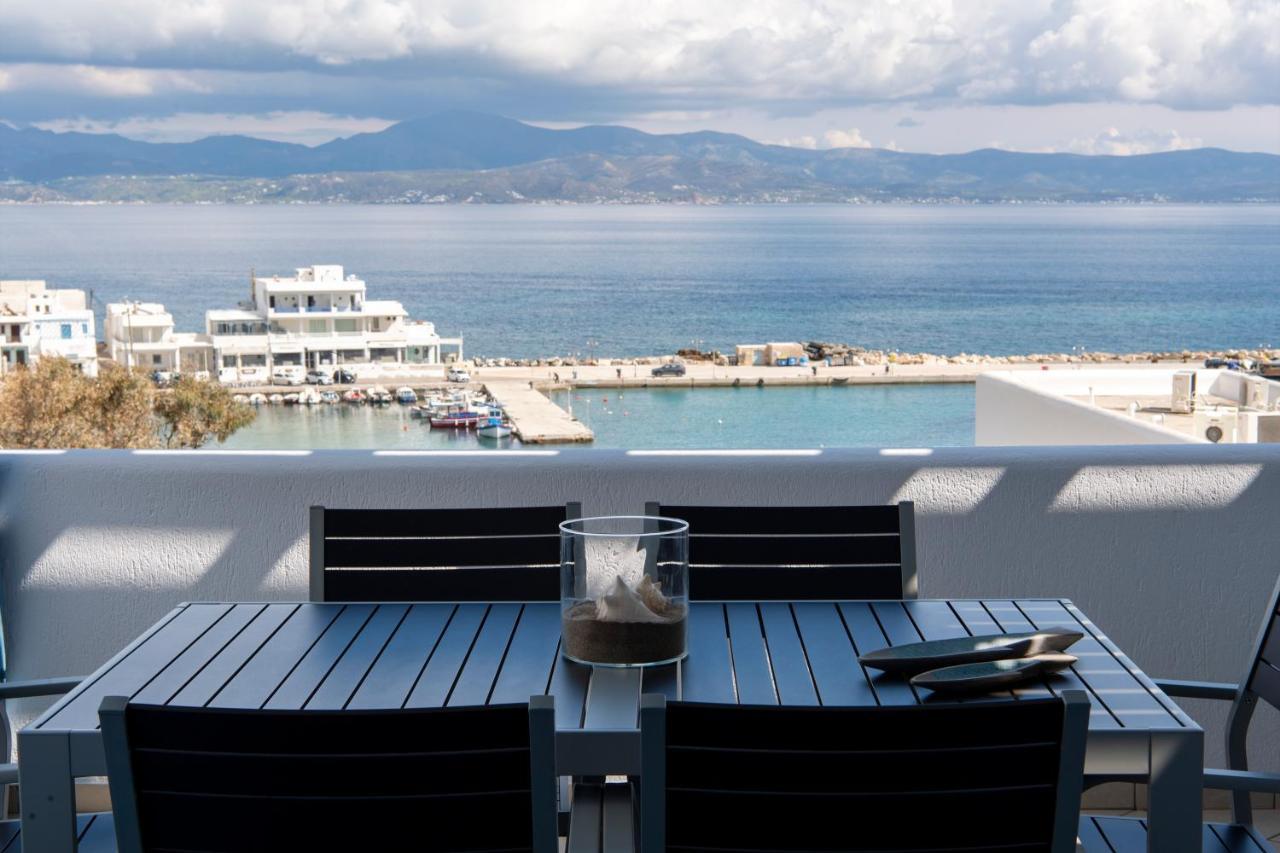 Splash With Amazing Sea Views In Piso Livadi Bagian luar foto