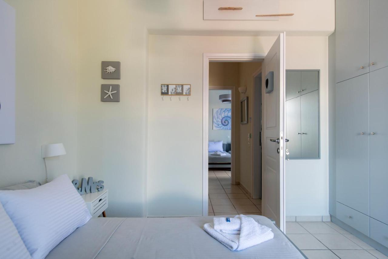 Splash With Amazing Sea Views In Piso Livadi Bagian luar foto