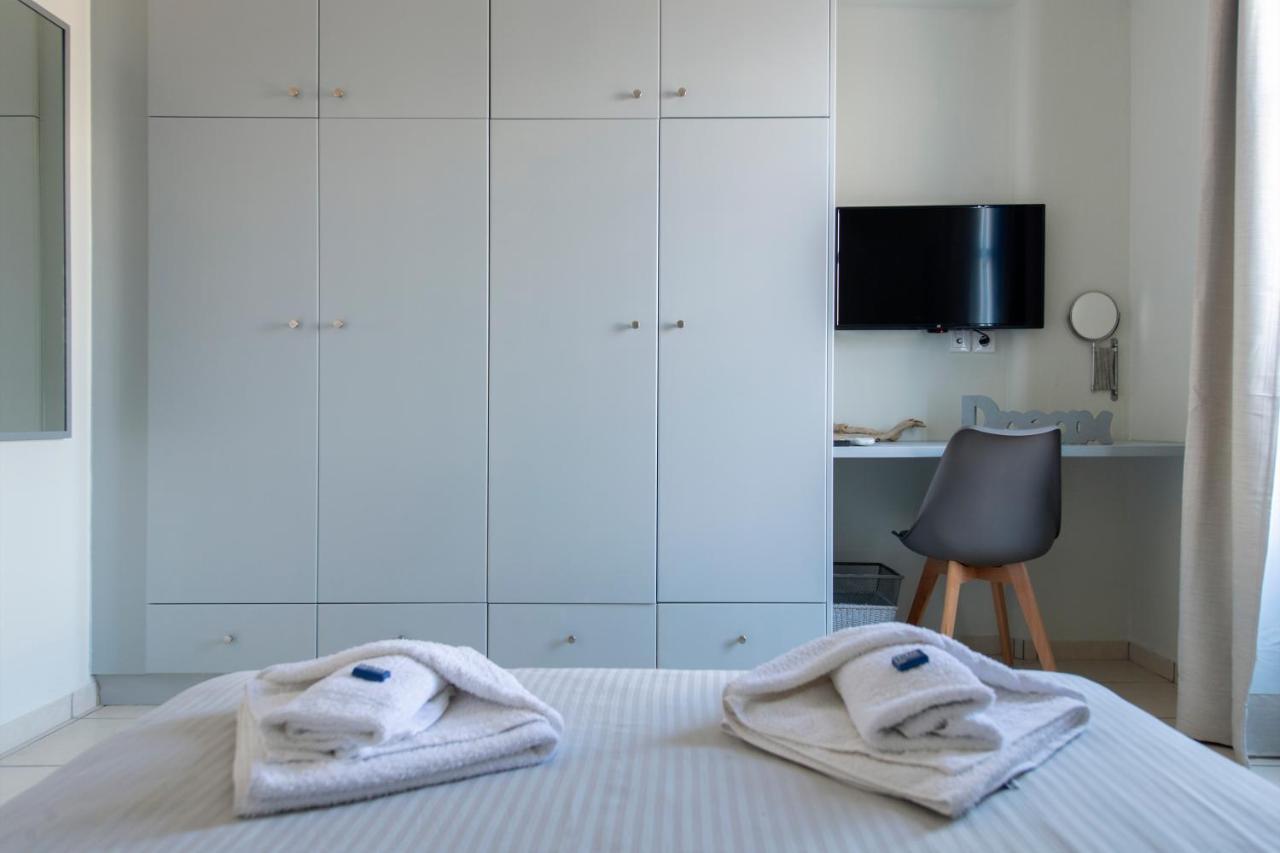 Splash With Amazing Sea Views In Piso Livadi Bagian luar foto